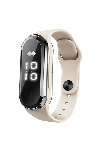 Choice White New ultrasonic mosquito repellent wristband rechargeable, silent, waterproof, camping/outdoor