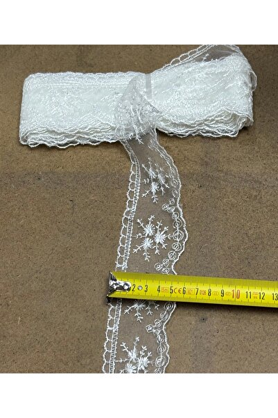 Muensu Seria Ecru Tulle Guipure, Dantela, Fisto, Guipure pentru articole de masă, Tülbant, Guipure