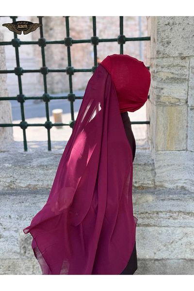 ALADİYAR Ninja Bon Shawl (Chiffon)