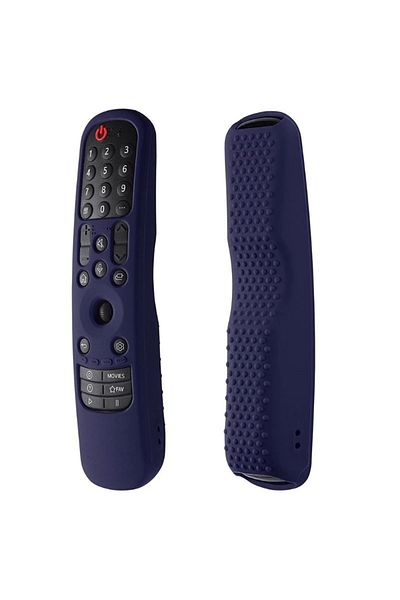 Choice Midnight Blue Silicone Remote Control Case Cover Shockproof Cover for LG AN-MR21GC AN-MR21GA AN-MR21