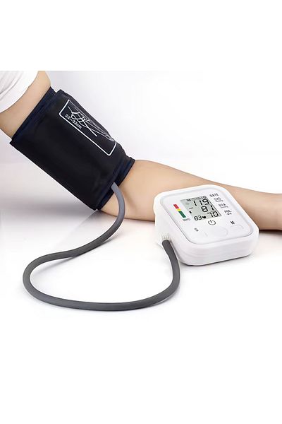 Choice Portable Arm Type Electronic Blood Pressure Monitor Digital Tensiometer Automatic Accurate Measur...