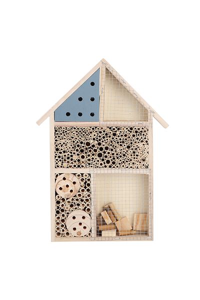 Choice as show Bee House Insect Bee House Wooden Insect Bee House Wood Bug Room Hotel Shelter Garden Decora