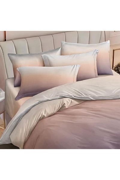 CHIRASO FINET Cotton Bed Linen, Classic Sheet 240x250cm, Duvet Cover 200x230cm, 4 Pillowcases