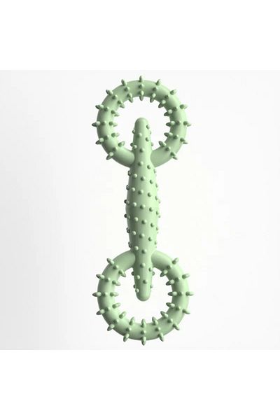 Choice Green Dog Pull Ring Puppy Chewing Toy Indestructible Pet Pull Ring Toys Interactive Puppy Chew Toy F
