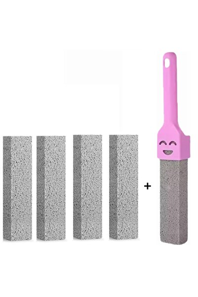 Choice PL 1 مقبض 5 أحجار 5 قطع حجر الخفاف فرشاة المرحاض حجر تنظيف الحمام مع م...