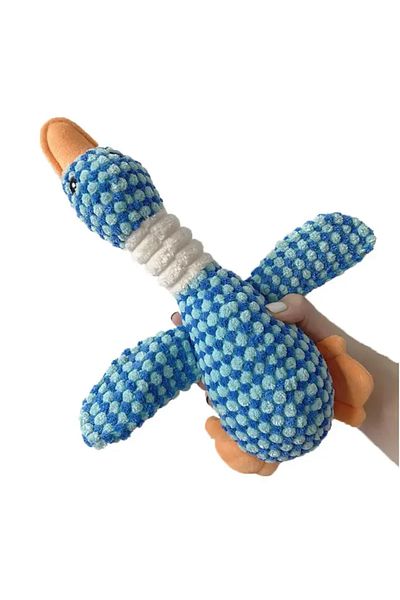 Choice 1p Cute toy dog plush animal toy wild goose chewing toy is suitable for small, medium and large dogs