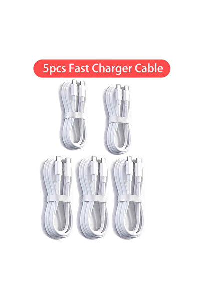 Choice 2 متر 5 قطع NNBILI 1-5 قطع شاحن سريع عالمي 100 وات كابل شحن سريع USB C...