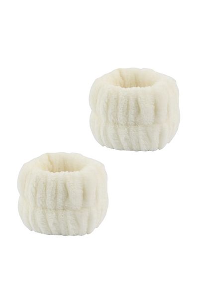 Choice Coral Fleece Style 8 Bow Headband Wristband Set Towel Elastic Soft Washing Face Shower Make Up Yoga
