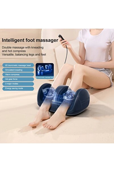 choice2 EU Plug Foot Massager B Extra Big Electric Foot Massager Hot Compress...