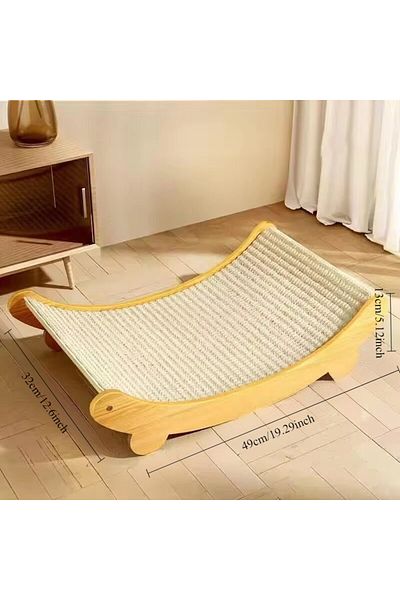 Choice M Cat Scratching Board U-shaped Cat Toys Scratching Recliner Wear-resistant Scratch-resistant Post .