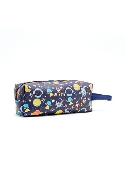R&B Dark Blue Boys Pencil Pouch