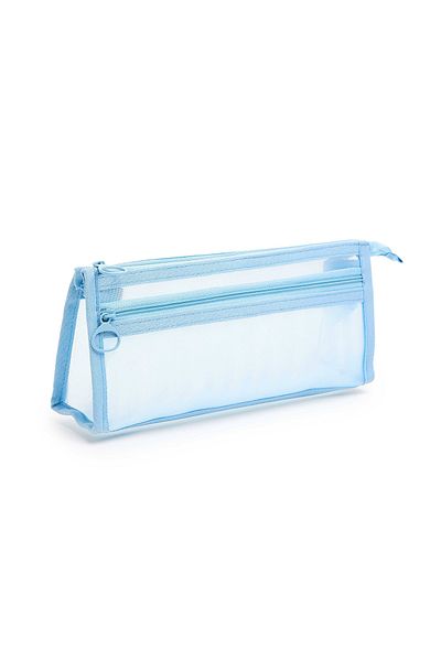 R&B Light Blue Teens Pencil Pouch