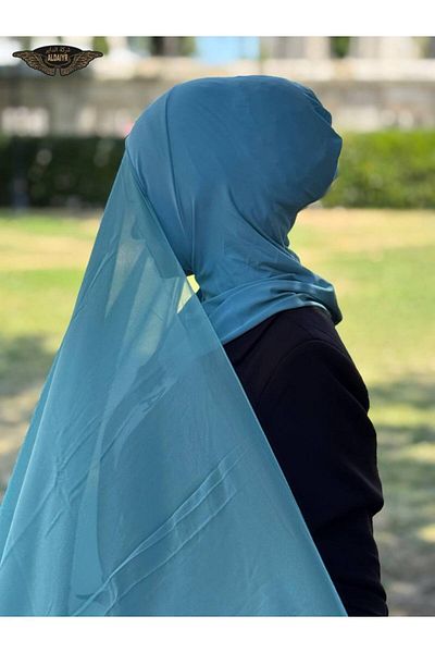 ALADİYAR Ninja Bon Shawl (Chiffon)