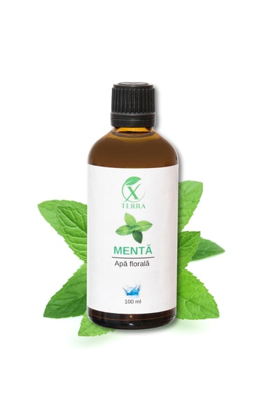 XTERRA | HIDROLAT | HIDROSOL | APĂ FLORALĂ DE MENTĂ | MENTHA PIPERITA | 100% ...