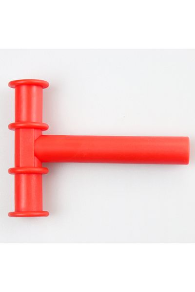Choice RU002 red Kid Chewing Tube Speech Therapy Teeth Massager Children Speak Oral Muscle Rehabilitation T