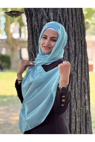 ALADİYAR Ninja Bon Shawl (Chiffon)