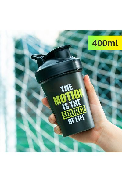 Choice 400-600ml Black 400ML GIANXI Shaker Bottles Gym Sports Protein Powder Mixing Bottle Outdoor Portable