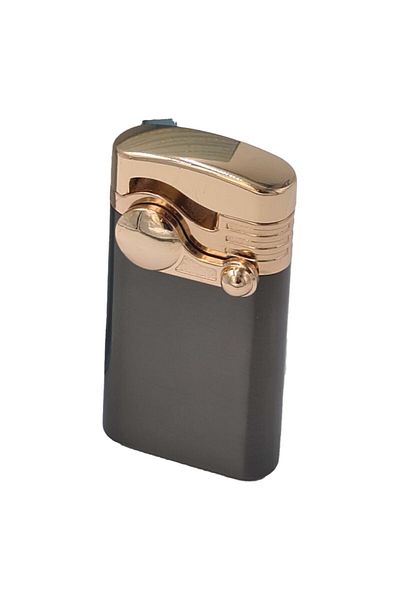dalimag Metal Gas Lighter, Windproof, Robotic Model, Refillable, Black,