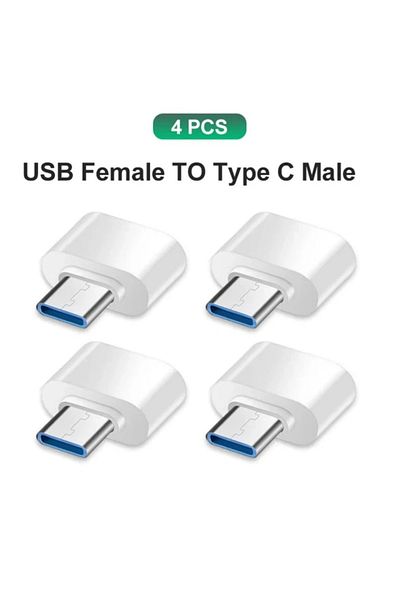 Choice محول بيانات من النوع C إلى USB 3.0، USB-C 3.1 ذكر، OTG A أنثى، أبيض، لجهاز MacBook Pro iPad