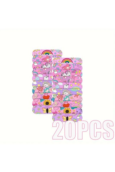 Choice 20pcs 20/50pcs Mermaid Girls Horse Prints Cartoon Band Aid Wound Dressing Patch Plaster Skin Tape Fi