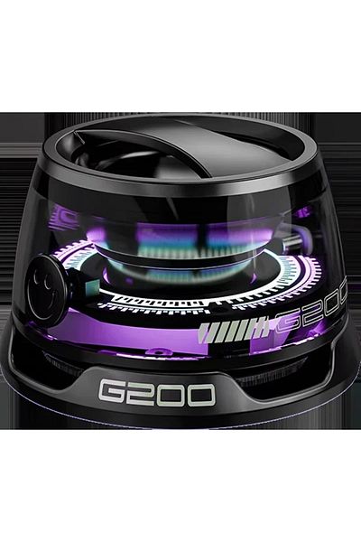 Choice مكبر صوت XIKCU صغير محمول بتقنية البلوتوث G200 مع إضاءة RGB ومكبر صوت مغناطيسي BT5.3 وصندوق صوت صغير