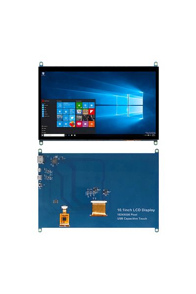 Choice With touch HZWDONE Raspberry Pi Screen 10.1" Touchscreen 1024x600 HDMI Portable Monitor with Fix Hol