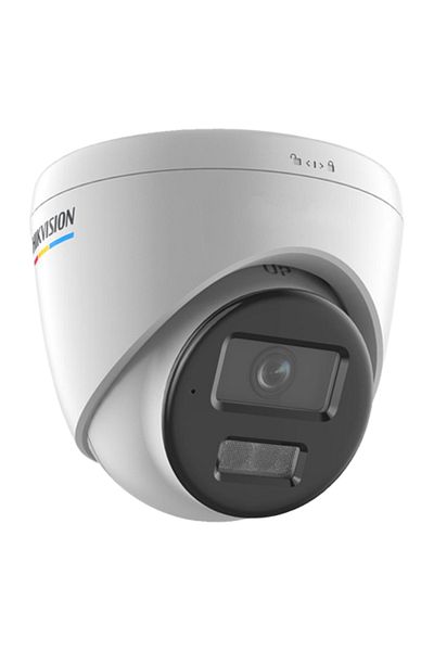 Hikvision Cameră IP ColorVu cu iluminare duală, 2MP, obiectiv de 2.8mm, IR 30m, WL 30m, microfon, PoE - DS-2CD1327G2H-LIU-2.8mm