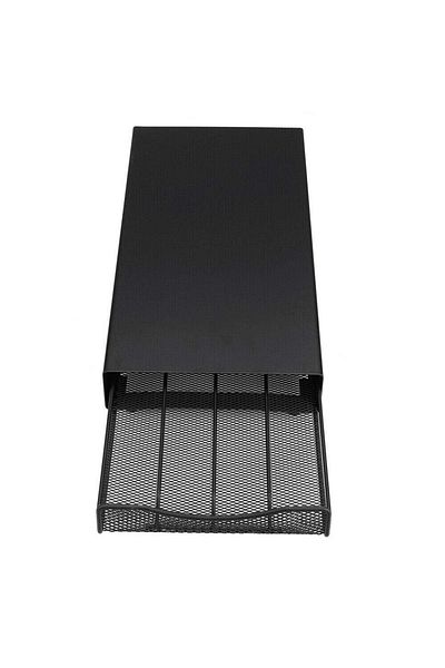 Choice black Coffee pod holder storage organiser, 40 capacity pods, metal coffee station for Nespresso caps