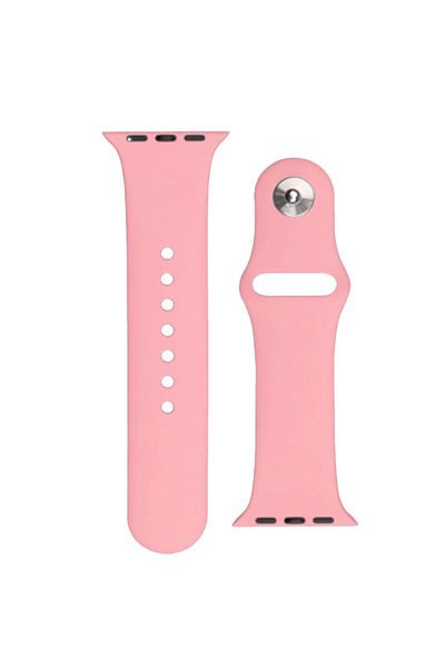 Hurtel Silikonowy pasek do zegarka Apple Watch Ultra 2-9/SE 42/44/45/49mm Silicone Strap APS różowy