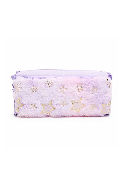 R&B Purple Girls Pencil Pouch