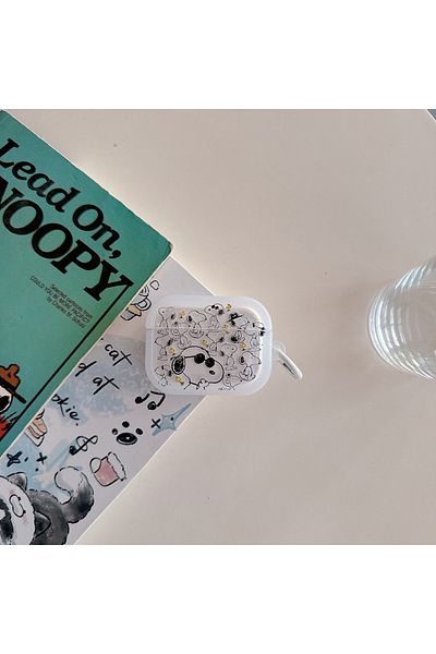 Miniso For Airpods Pro 2 Only Case Cute Cartoon Snoopy Charlie Brown Earphone Case For Airpods 4 1 2 3 Pro
