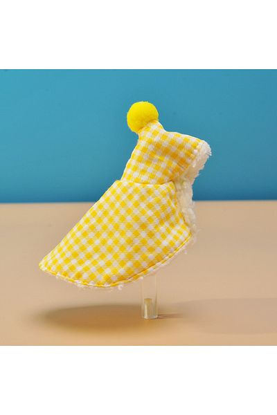 Choice S Yellow Cute Bird Costume Parrot Cloak Cosplay Photo Prop Bird Clothes for Budgerigar African Par