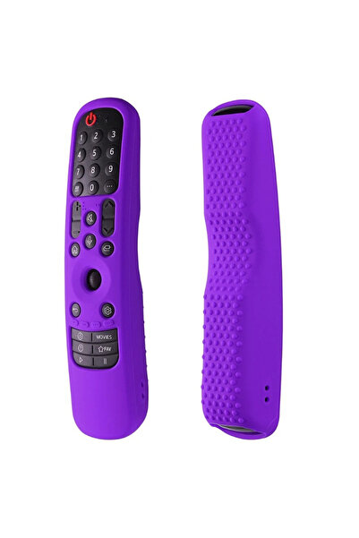 Choice Purple Silicone Remote Control Case Cover Shockproof Cover for LG AN-MR21GC AN-MR21GA AN-MR21N Remot