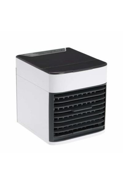 Marashop Mini Ventilator Arctic Air Cooler, Marashop, 3 Trepte de Viteza, USB, Plastic, Alb/Albastru