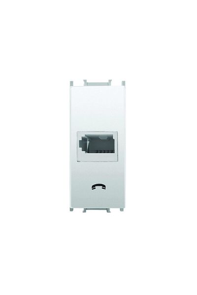 PANASONIC Modular Telephone Socket RJ11 White 1M