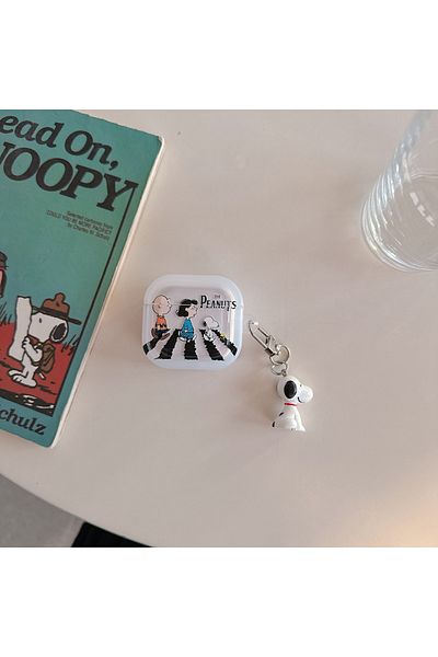 Miniso For Airpods Pro 2 With Pendant Cute Cartoon Snoopy Charlie Brown Earphone Case For Airpods 4 1 2 3