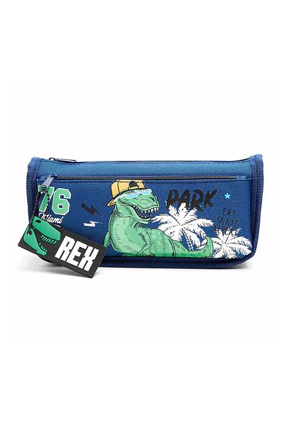 R&B Navy Blue Boys Pencil Pouch