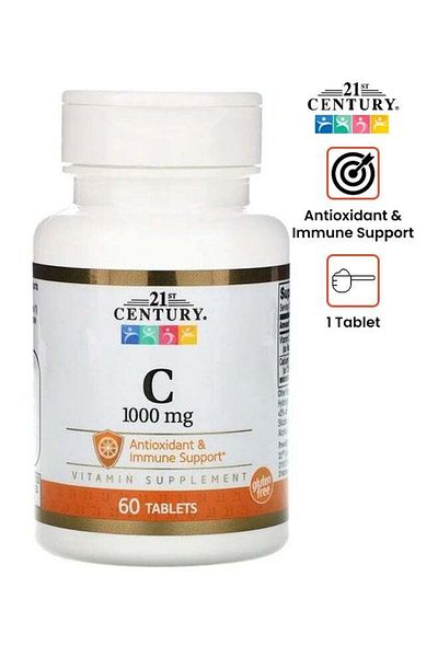 21st Century Vitamin C 1,000 Mg - 60 Tablets