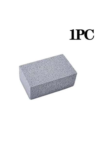 Choice4 قطعة واحدة من حجر التنظيف للشواء، طوبة تنظيف صغيرة من الطوب الرمادي ل...