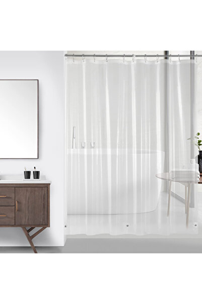 Choice ستارة دش شفافة مقاس 180 × 200 سم، بطانة دش بلاستيكية من مادة PEVA خفيفة الوزن ومقاومة للماء مقاس 180 × 200 سم