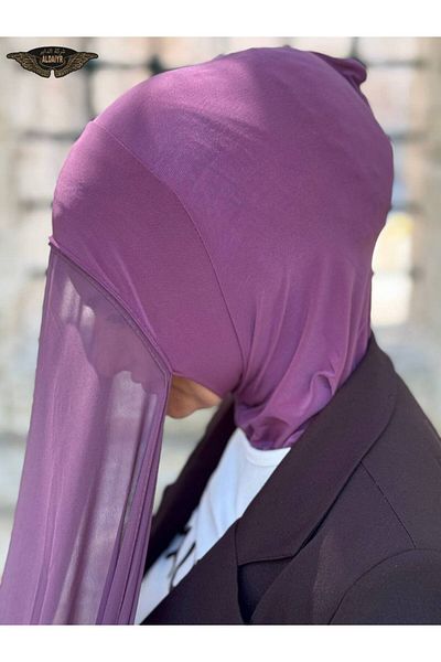 ALADİYAR Ninja Bon Shawl (Chiffon)