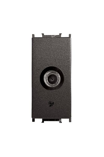 PANASONIC SAT F Socket Black 1M