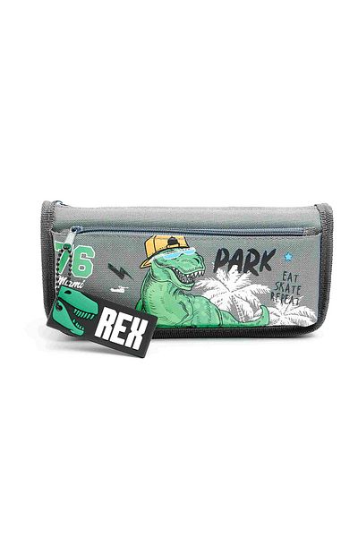 R&B Grey Boys Pencil Pouch