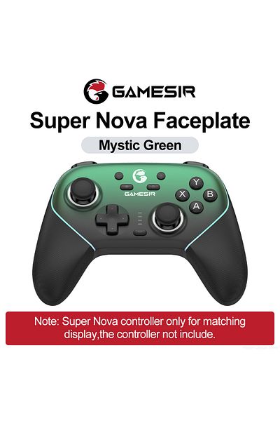 Choice Mystic Green GameSir Super Nova Magnetic Faceplate Personalize Gamepads Multicolor Shell Cover Wirel