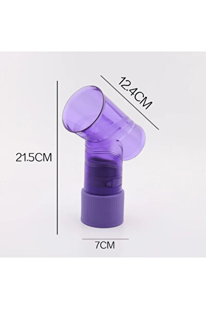 Choice غطاء مجفف الشعر السحري البنفسجي DIY Hair Diffuser Salon Hair Roller Dr...
