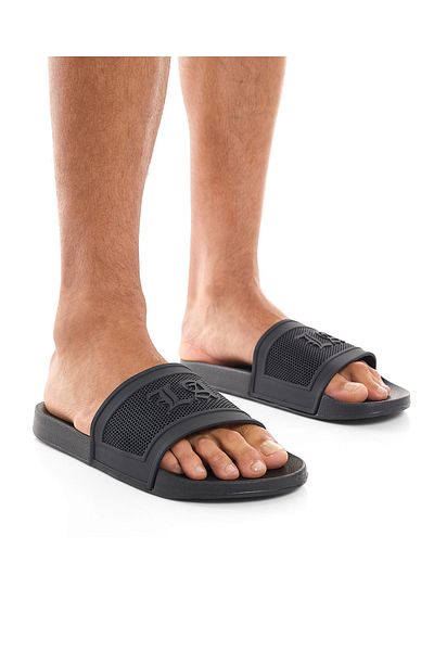 R&B Black MENS SLIDERS 40-45