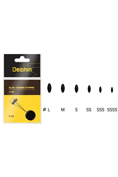DELPHİN Dopuri Fish-On-X Olive 10 bucăți M