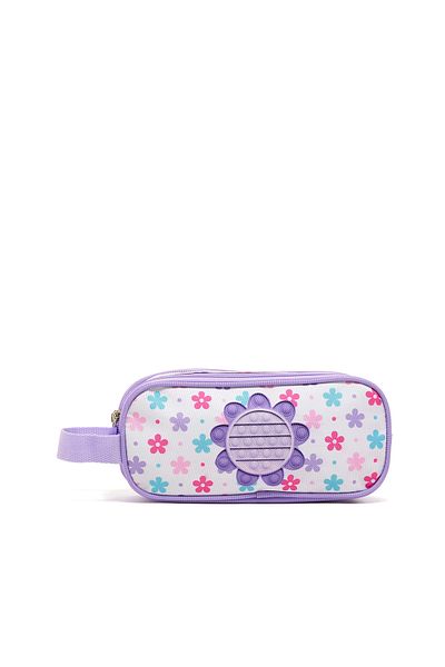 R&B White Girls Pencil Pouch