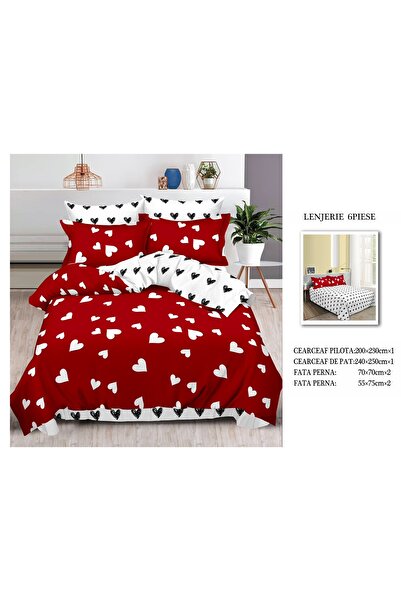 CHIRASO FINET Cotton Bed Linen, Classic Sheet 240x250cm, Duvet Cover 200x230cm, 4 Pillowcases