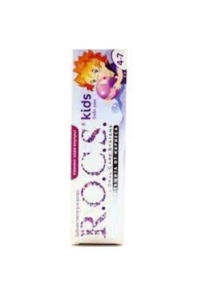 GUM ROCS Toothpaste Kids Bubble (4-7) 35 ML